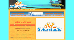 Desktop Screenshot of mrsolarstudio.cz